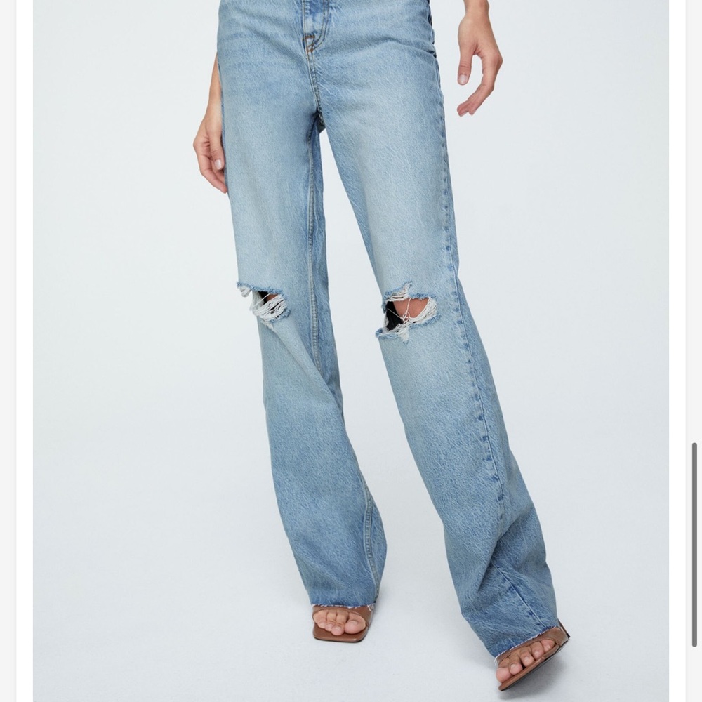 ZARA ZW Premium 90’s Full Length Jean